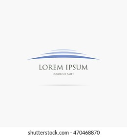 abstract corporate logo design