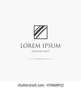 abstract corporate logo design