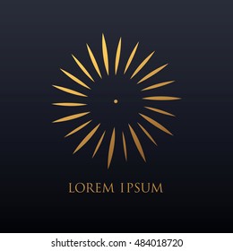 abstract corporate logo design