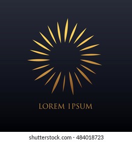 abstract corporate logo design