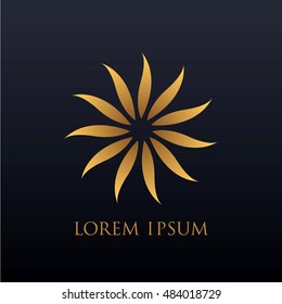 abstract corporate logo design