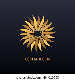 abstract corporate logo design
