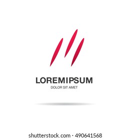 Abstract corporate logo design