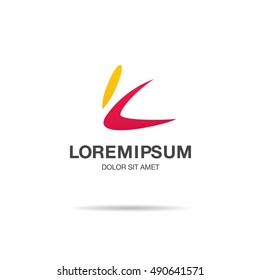 Abstract corporate logo design