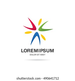 Abstract corporate logo design