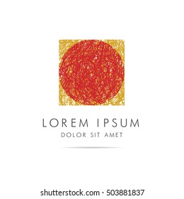 Abstract corporate logo design