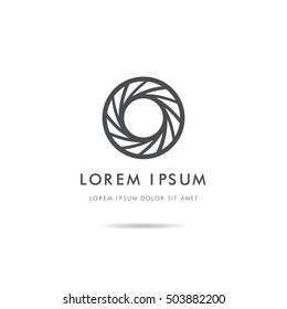Abstract corporate logo design
