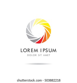 Abstract corporate logo design