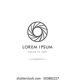 Abstract corporate logo design