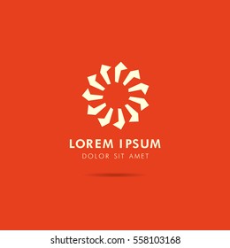 Abstract corporate logo design