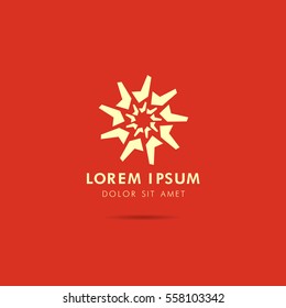 Abstract corporate logo design