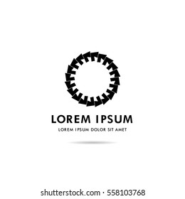 Abstract corporate logo design