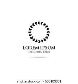 Abstract corporate logo design