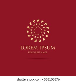 Abstract corporate logo design