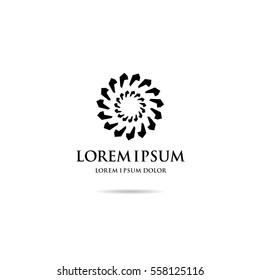 Abstract corporate logo design