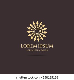 Abstract corporate logo design