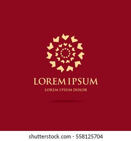 Abstract corporate logo design