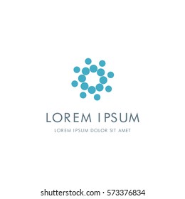 Abstract corporate logo design