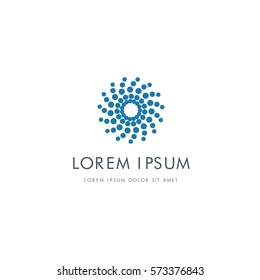 Abstract corporate logo design