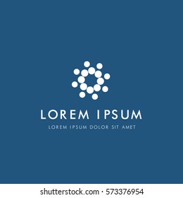 Abstract corporate logo design