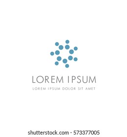 Abstract corporate logo design