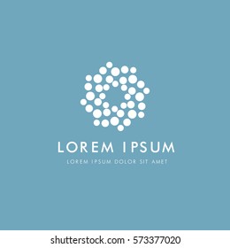 Abstract corporate logo design