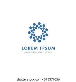 Abstract corporate logo design