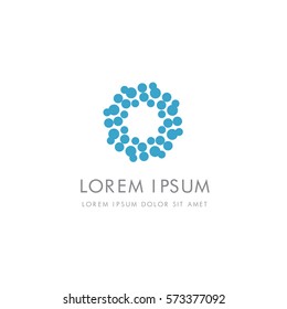 Abstract corporate logo design