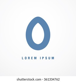 abstract corporate logo template design