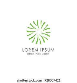 Abstract corporate logo, vector illustration