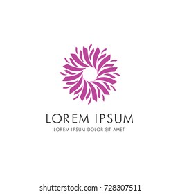Abstract corporate logo, vector illustration