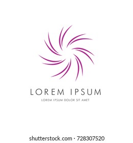Abstract corporate logo, vector illustration