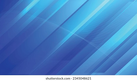 Abstract corporate slanting pillars background blue shining effect with wavy element included for aesthetic look