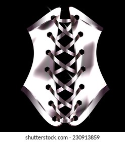 abstract corset