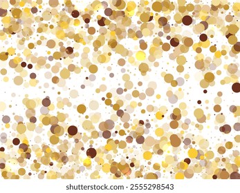 Abstract Cosmic Bokeh Background, Galaxy Space Blurry Backdrop.  Shiny Holiday Light Effect. Vector Illustration.