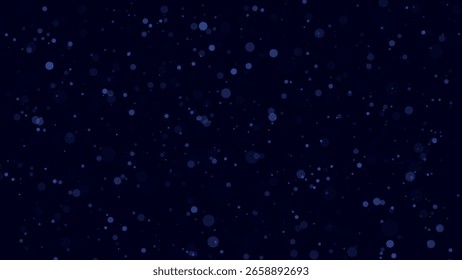 Fondo Cósmico Bokeh Abstractas, Espacio Galáctico Fondo Borroso. Fondo de pantalla suave del efecto de Bokeh de la luz del desenfoque. Efecto de luz brillante de Festiva. Ilustración vectorial.
