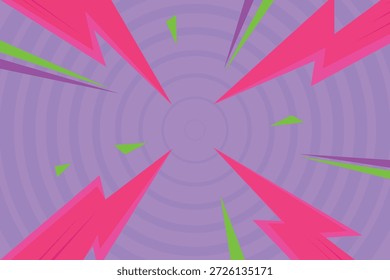 abstract cosmic electric blast background