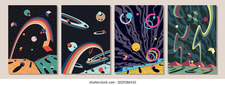 Abstract Cosmic Illustrations 