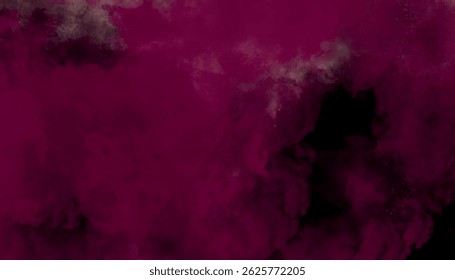 Abstract cosmic pink hand drawn multicolor texture water color painted