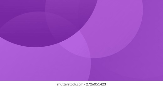 Abstractas color púrpura cósmico degradado con diseño de fondo creativo. Efecto Círculos modernos