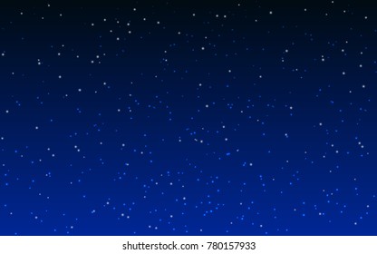 夜星の空の背景イラスト 銀河夜星空の壁紙 のベクター画像素材 ロイヤリティフリー