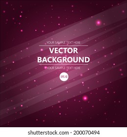 Abstract cosmos background. Vector illustration for you design.