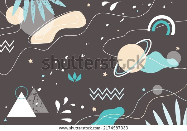 Abstract Cosmos Background Vector Sample Backdrop Stock Vector (Royalty ...