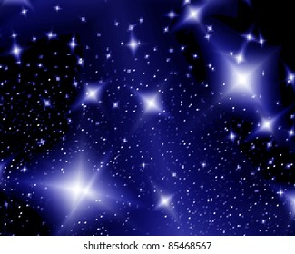 Abstract cosmos illustration