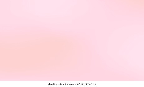 Abstract cotton candy pink color vector banner. Blurred light fresh delicate gradient background. Pastel aesthetics smooth spots. Liquid stains copy space banner. Vector gentle backdrop illustration