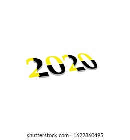 Abstract count twenty thousand twenty 2020