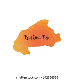 Abstract country map