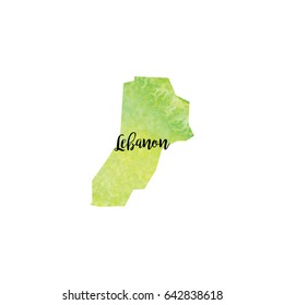 Abstract country map