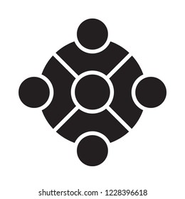 abstract couple of human characters vector logo, modern concept, glyph design,  company and corporate 