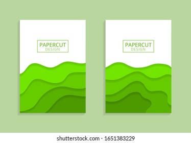 diseño de fondo de la tapa abstracta a4 afiche. diseño vertical de plantilla de folleto a4 con formas onduladas. Diseño gráfico en capas. colección de diseño de afiches